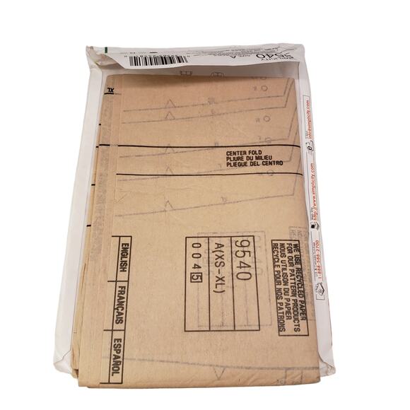 Simplicity 9540 Sewing Pattern Misses Nightgown Size XS-XL UNCUT Vintage Style - Picture 5 of 6